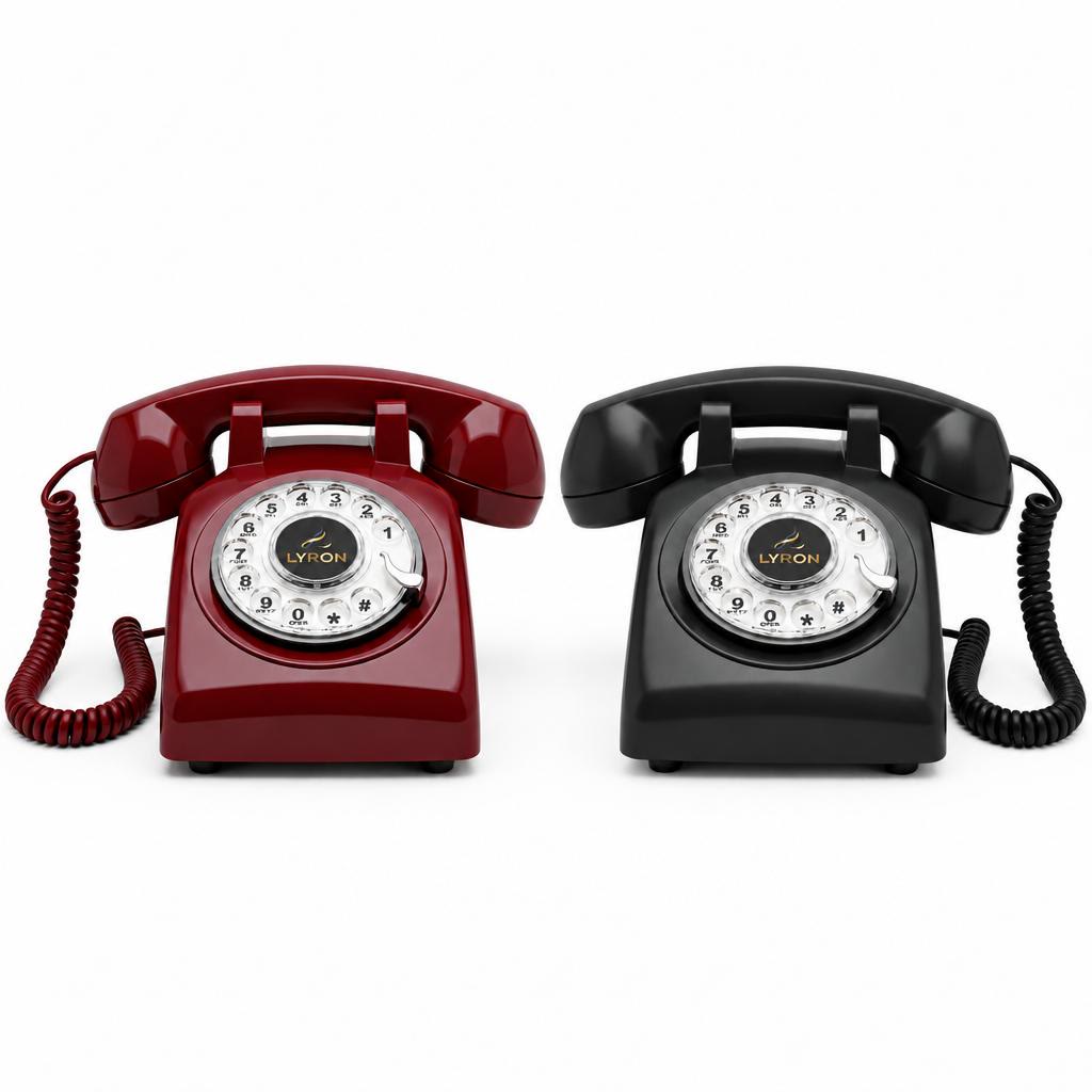 LYRON D11 in Red Cherry and Classic Black side by side